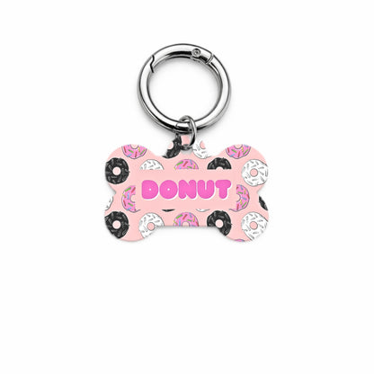 Donut Pet ID Tag