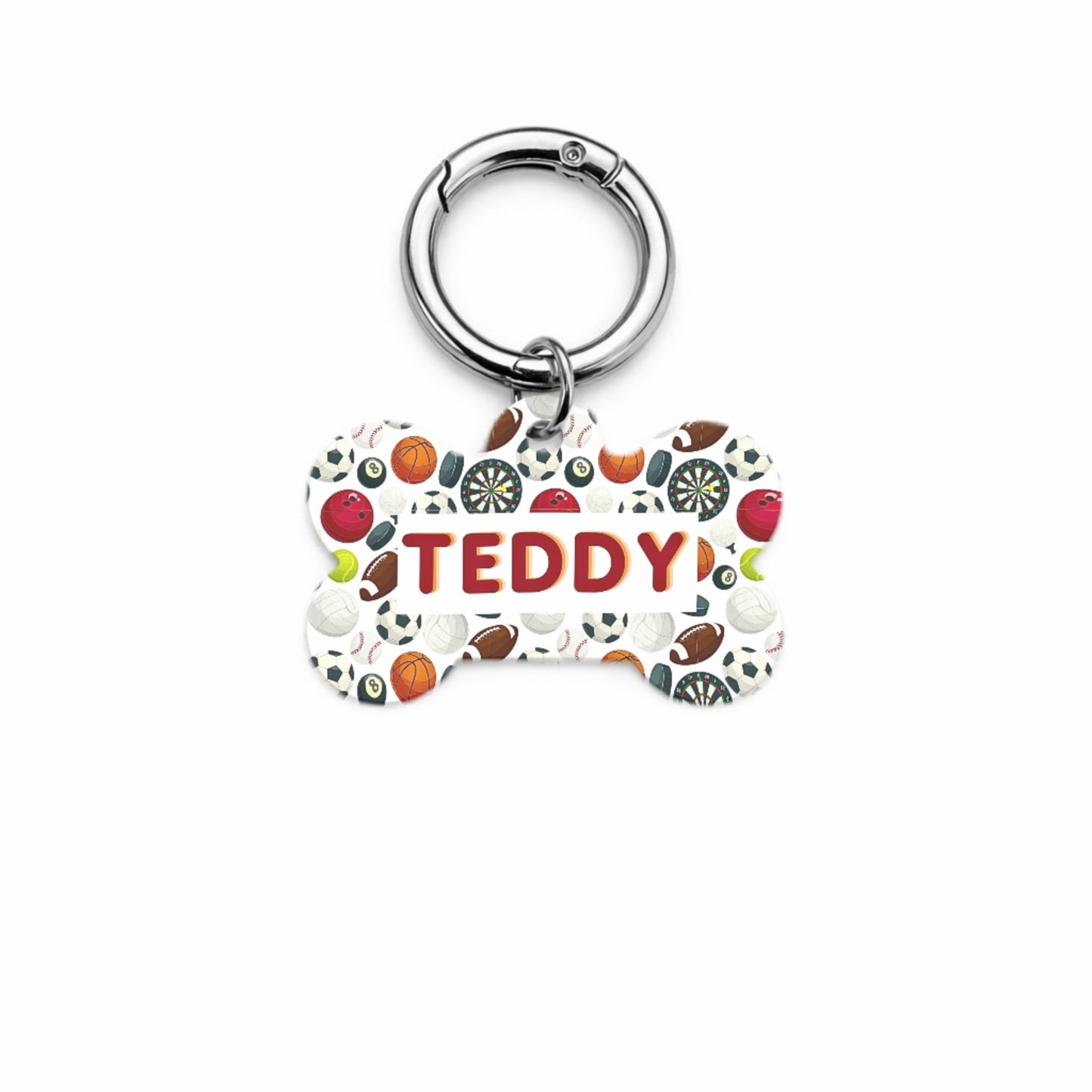 Sports Club Pet ID Tag