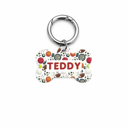 Sports Club Pet ID Tag