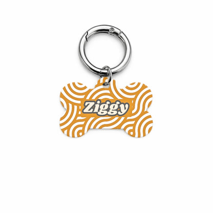 Ziggy Swirl Pet ID Tag