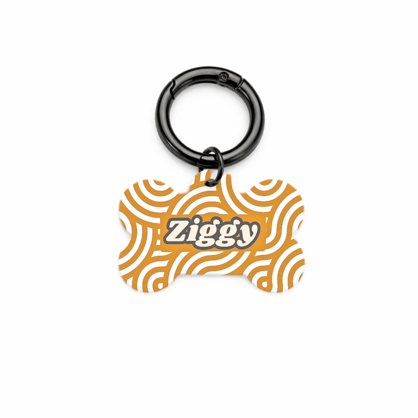 Ziggy Swirl Pet ID Tag
