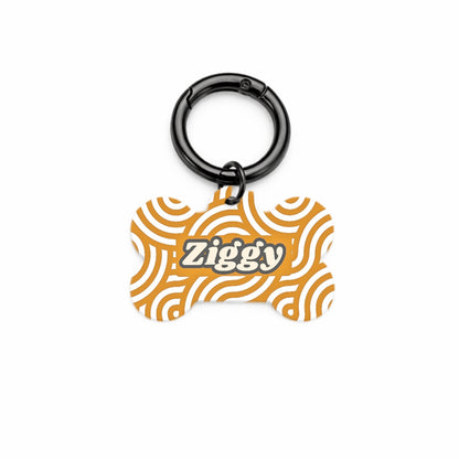 Ziggy Swirl Pet ID Tag
