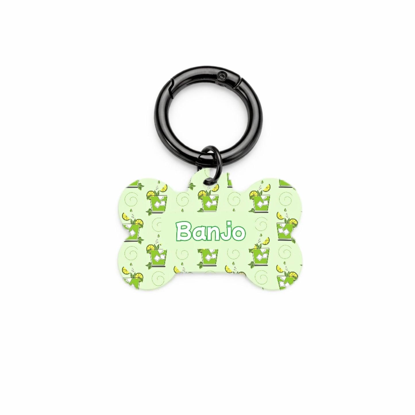 Minty Breeze Pet ID Tag
