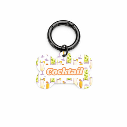 Cocktail Pet ID Tag