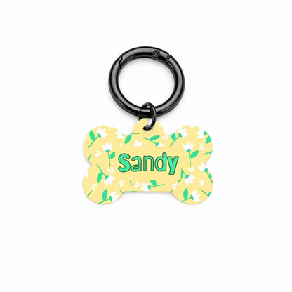 Spring Daisy Pet ID Tag