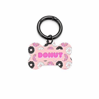 Donut Pet ID Tag