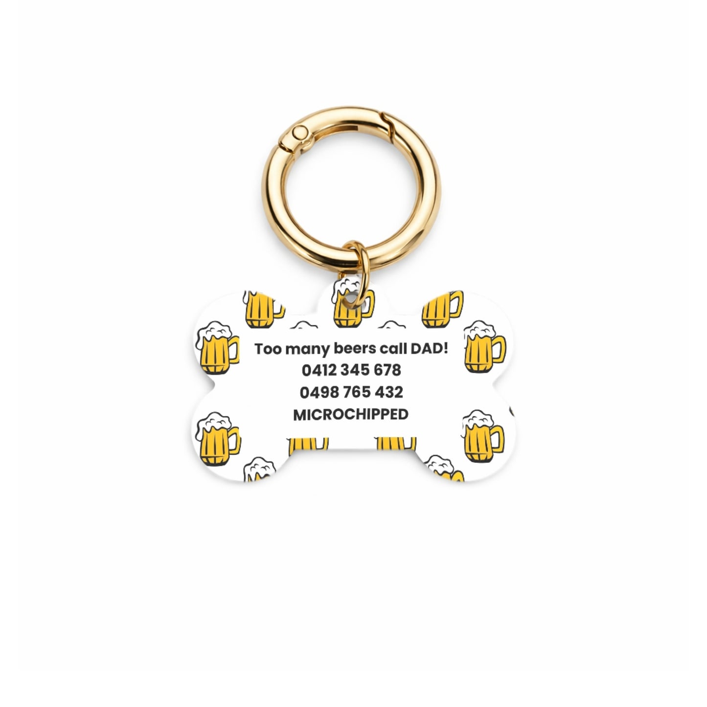 Cheers Pet ID Tag