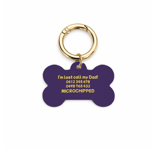 Good Vibes Pet ID Tag