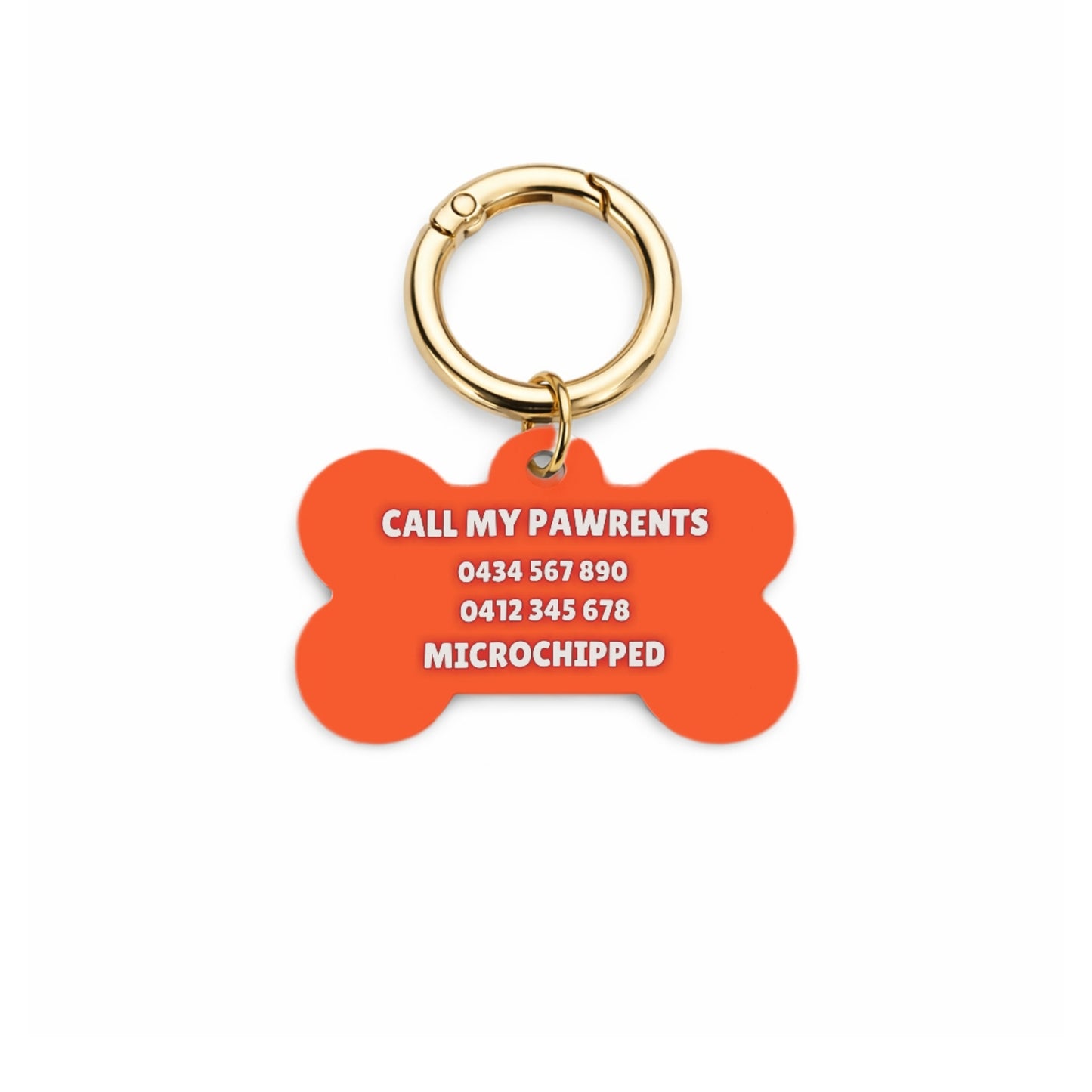 Wildflower Pet ID Tag