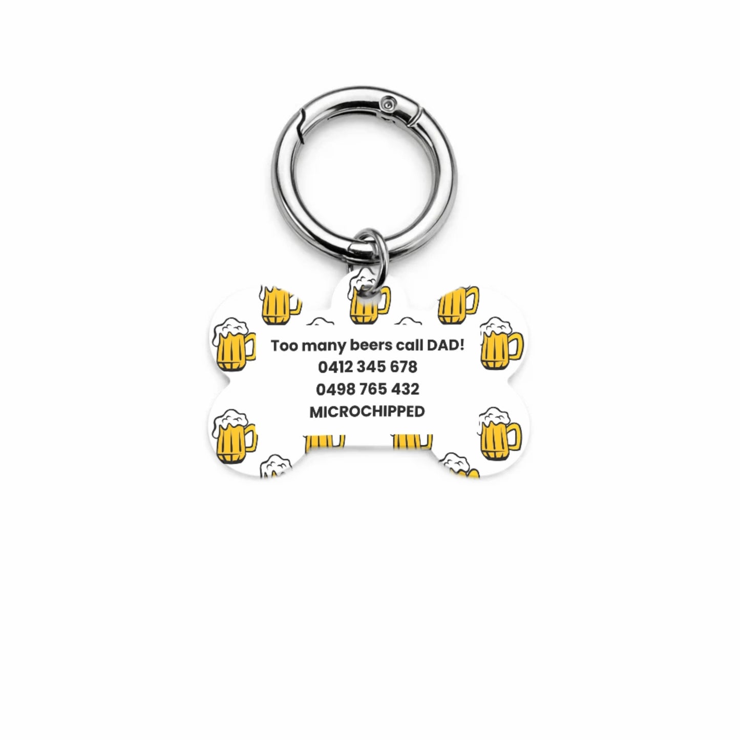 Cheers Pet ID Tag