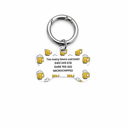 Cheers Pet ID Tag