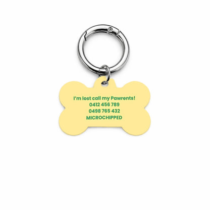 Spring Daisy Pet ID Tag