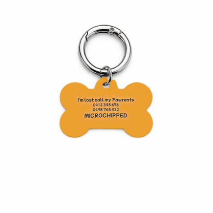 Ziggy Swirl Pet ID Tag