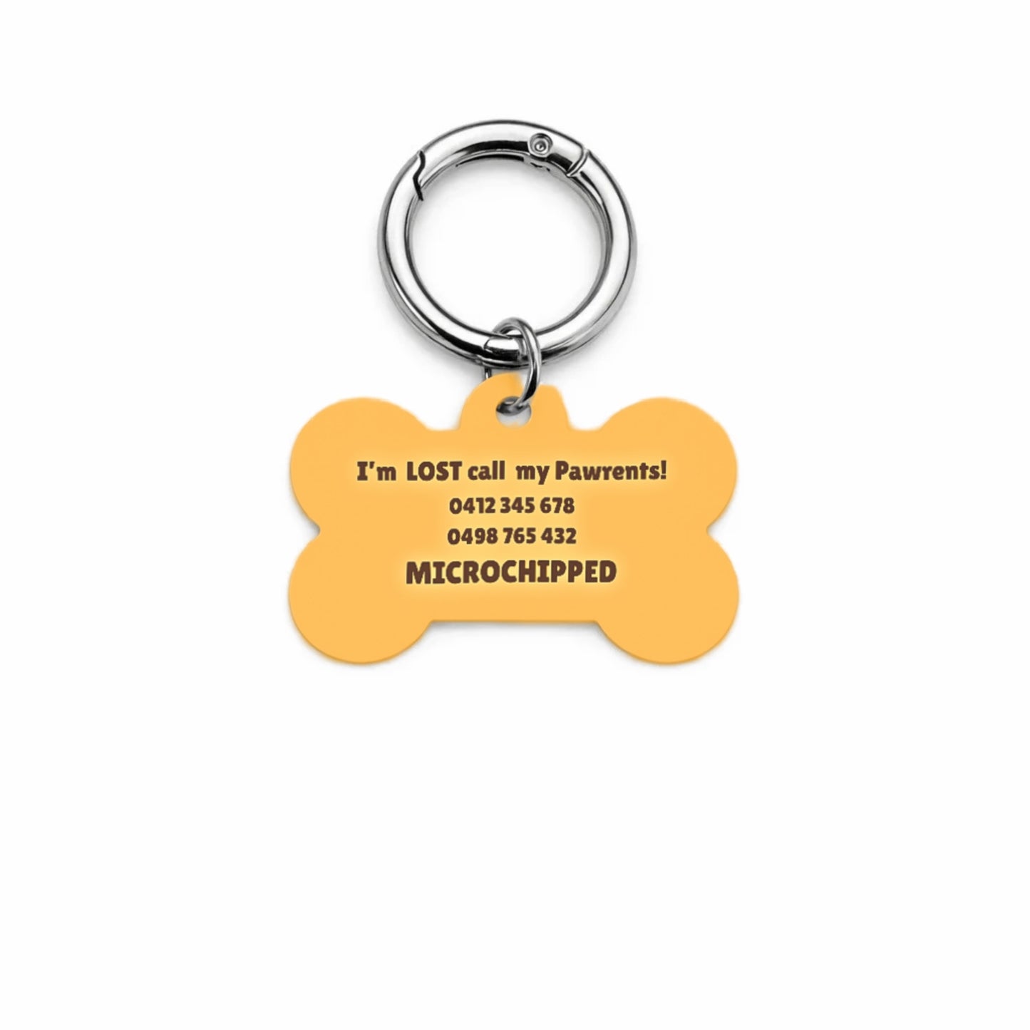 Cookie Pet ID Tag