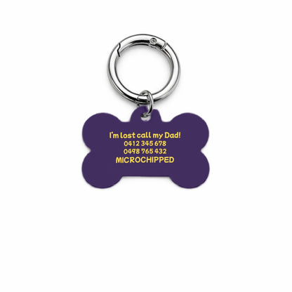 Good Vibes Pet ID Tag