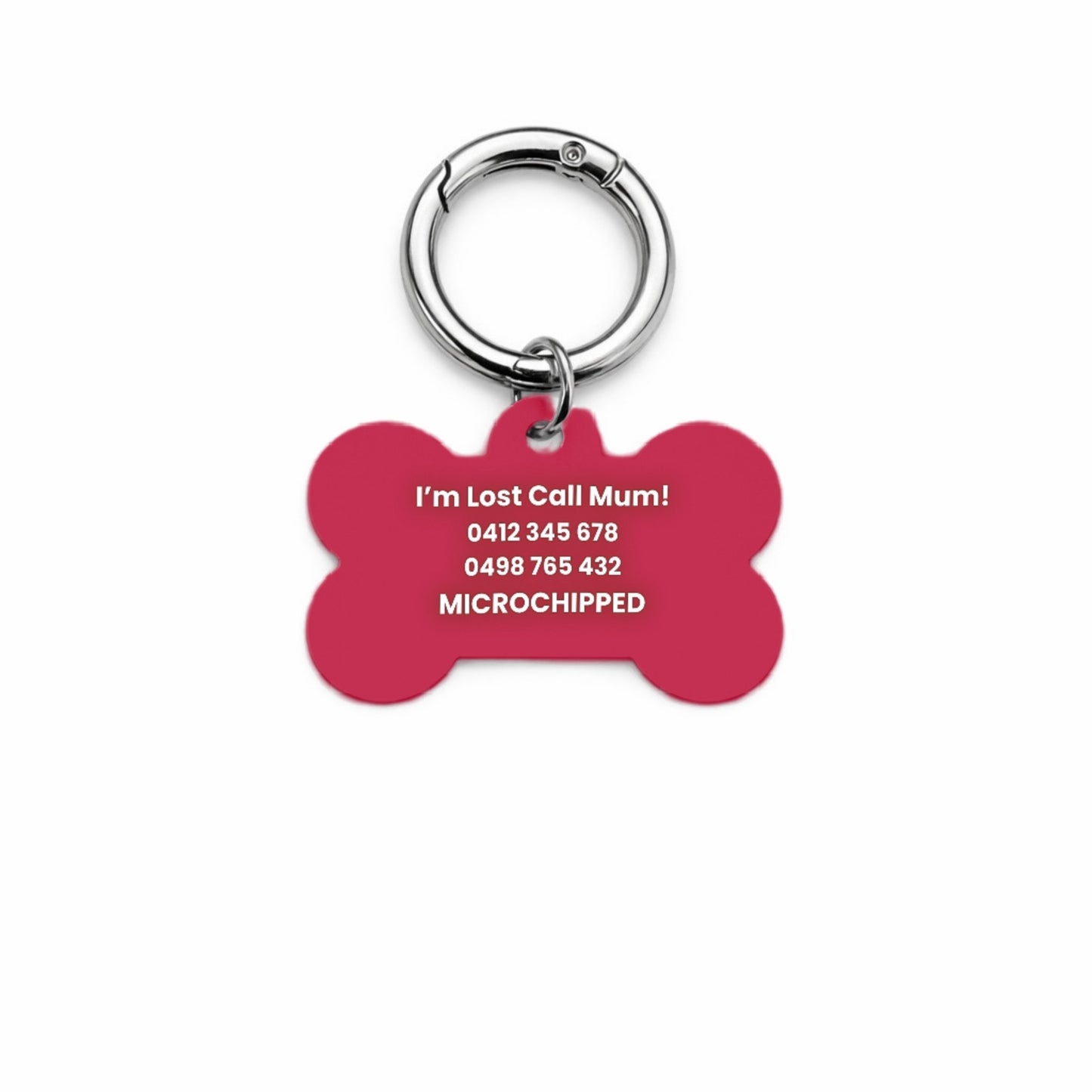 Sports Club Pet ID Tag