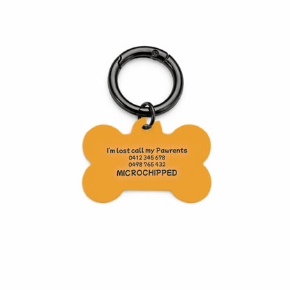 Ziggy Swirl Pet ID Tag