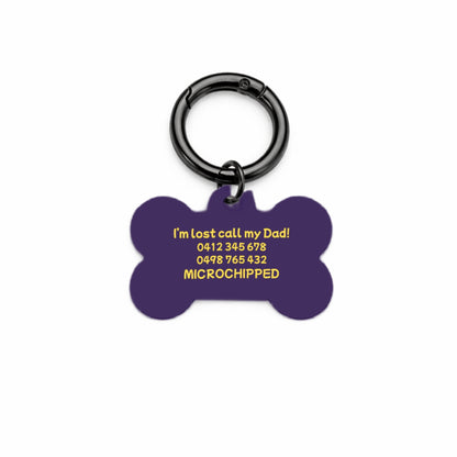 Good Vibes Pet ID Tag