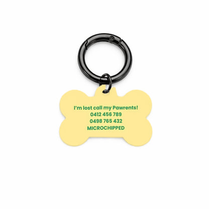 Spring Daisy Pet ID Tag