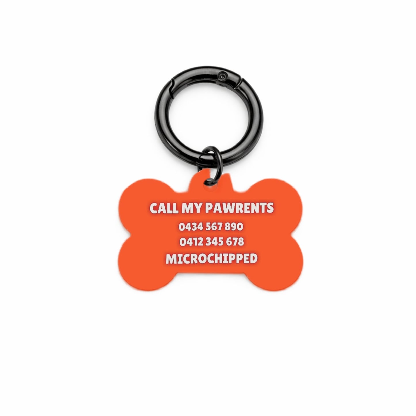 Wildflower Pet ID Tag