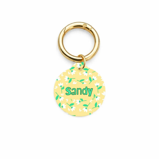 Spring Daisy Pet ID Tag