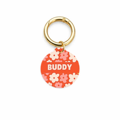 Wildflower Pet ID Tag