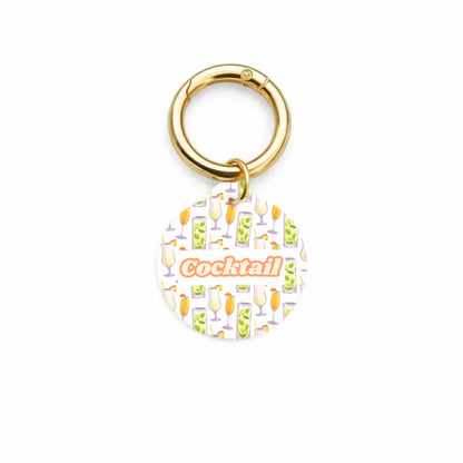 Cocktail Pet ID Tag