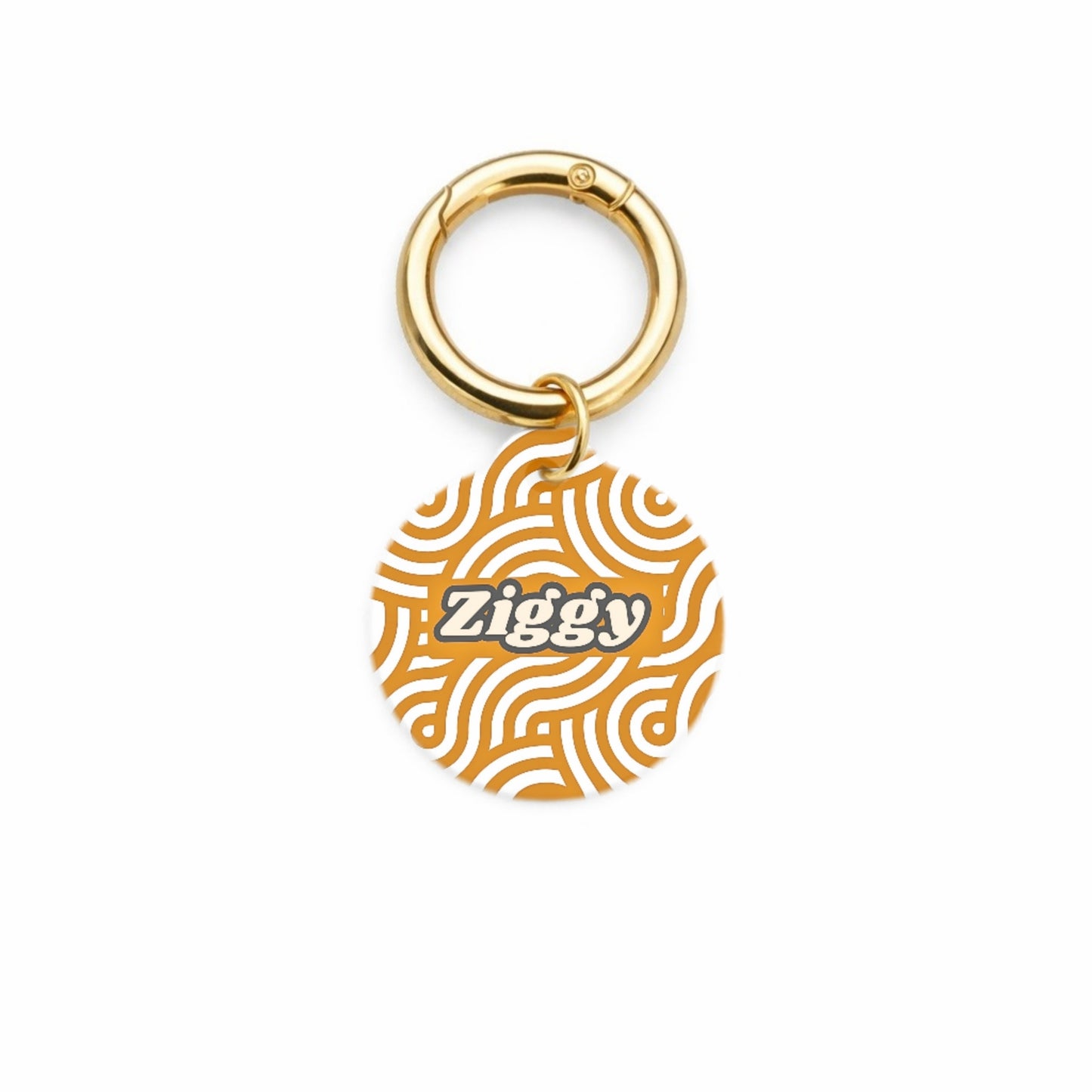 Ziggy Swirl Pet ID Tag