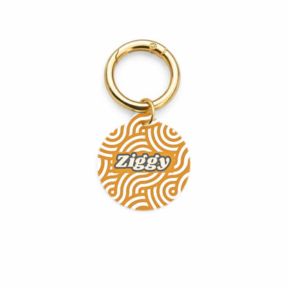 Ziggy Swirl Pet ID Tag