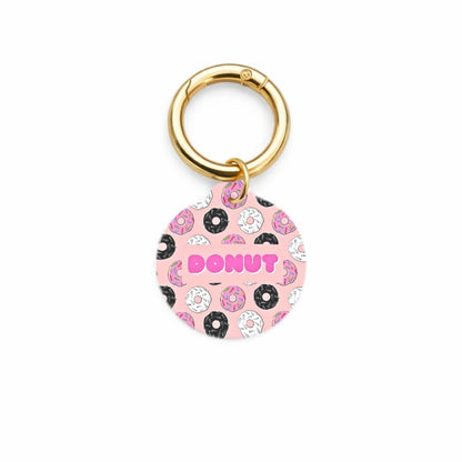 Donut Pet ID Tag