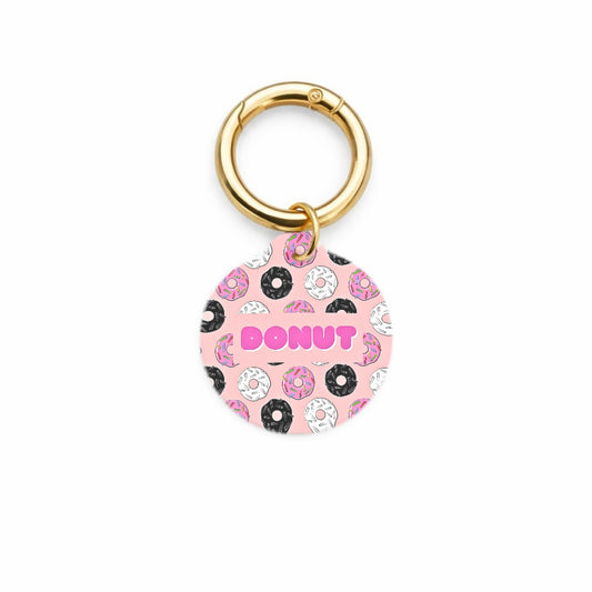 Donut Pet ID Tag