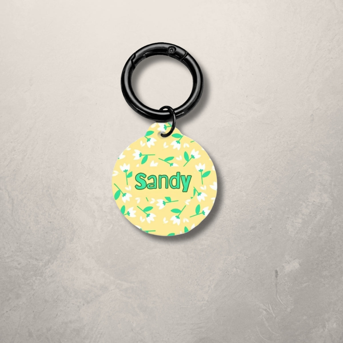 Spring Daisy Pet ID Tag