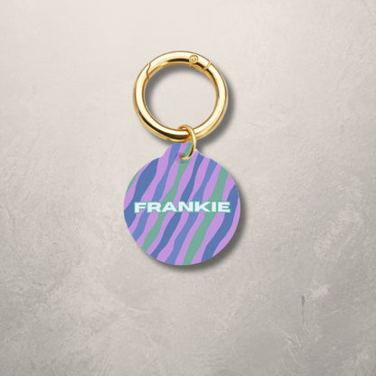Pastel Tide Pet ID Tag