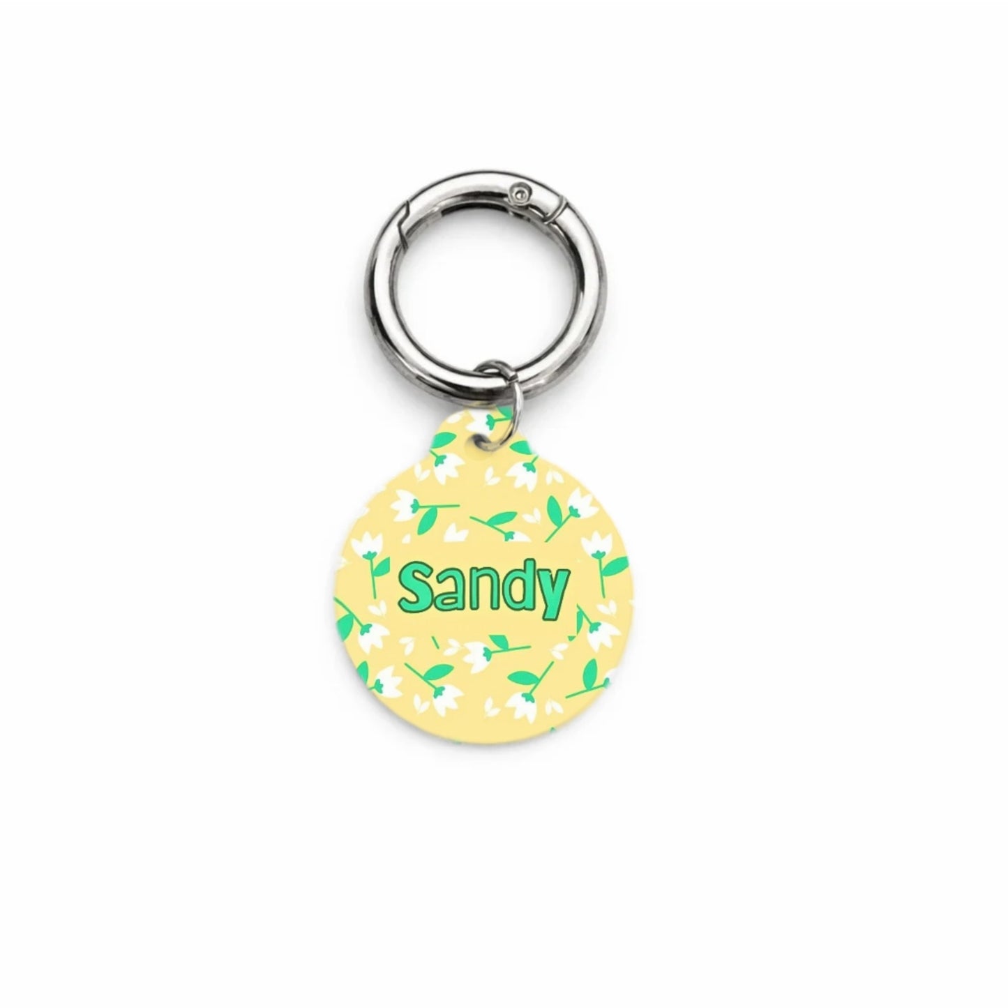 Spring Daisy Pet ID Tag