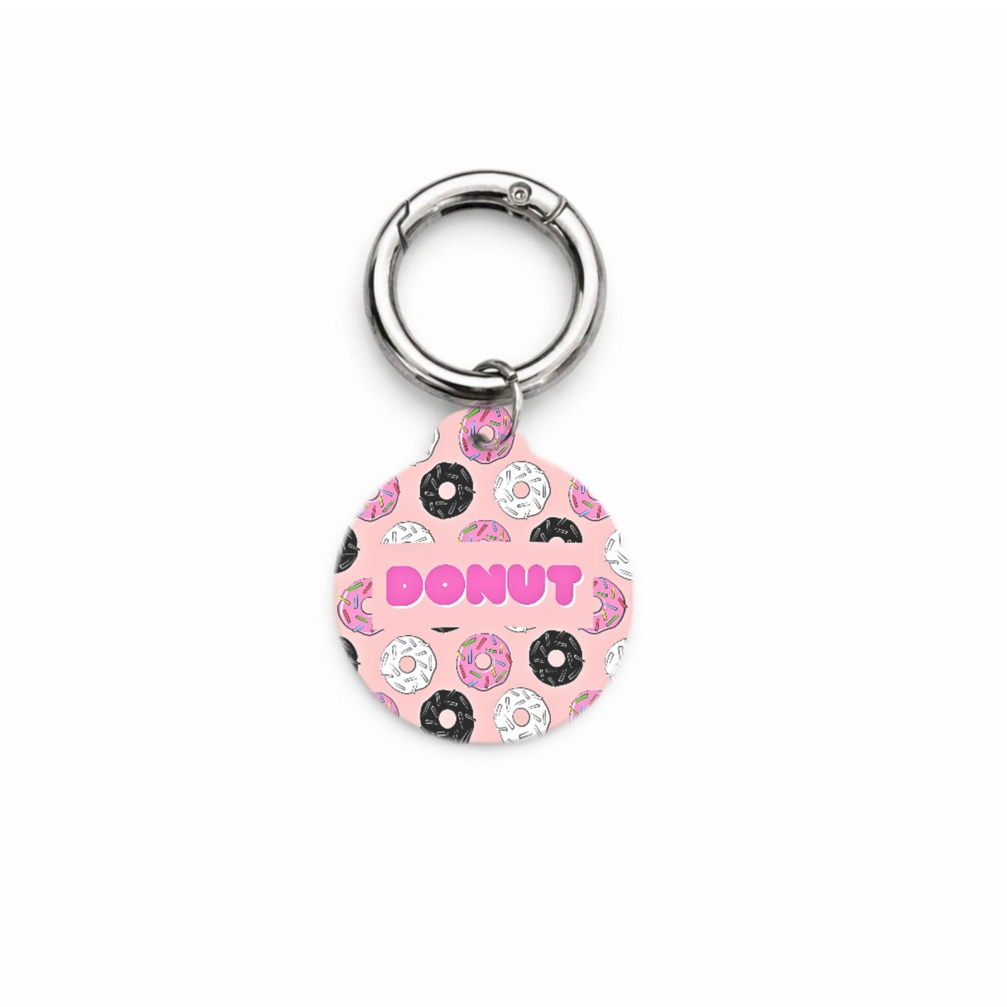 Donut Pet ID Tag