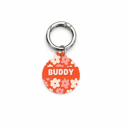 Wildflower Pet ID Tag
