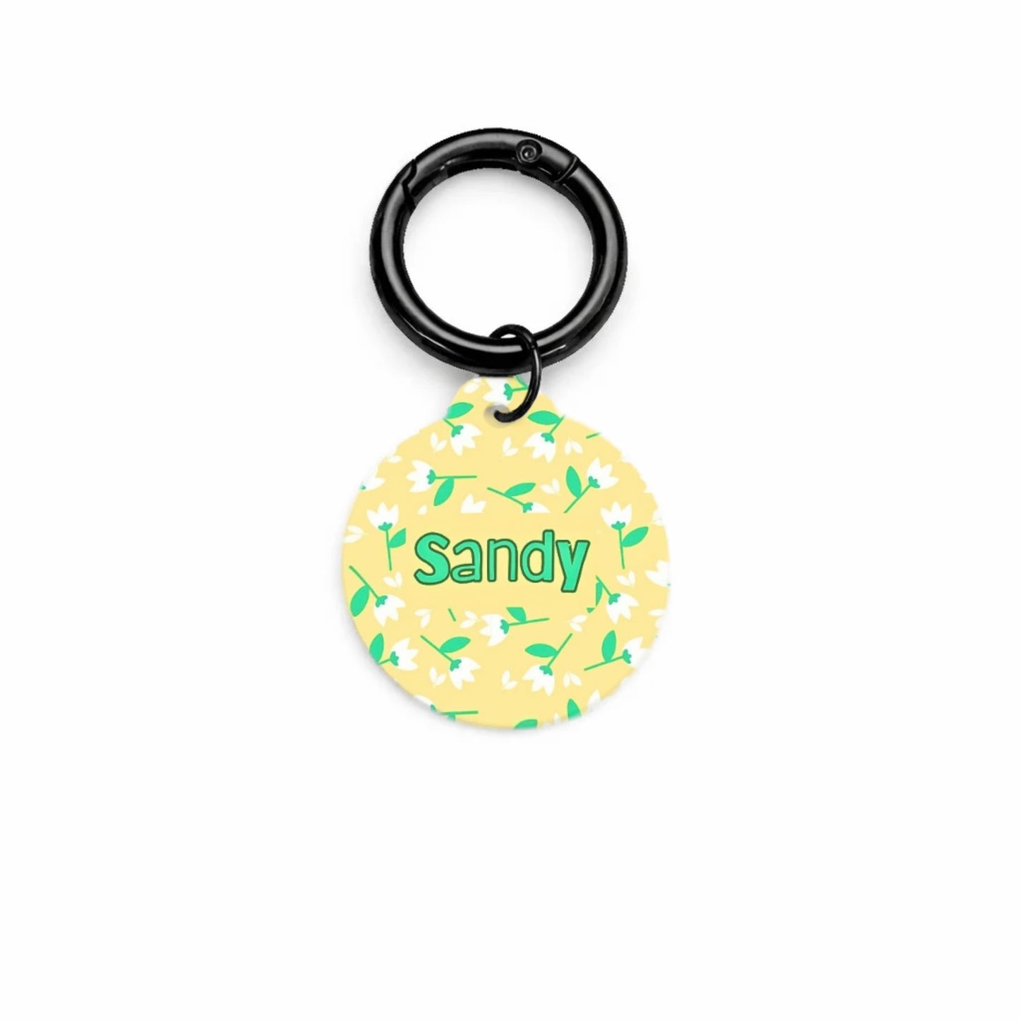 Spring Daisy Pet ID Tag