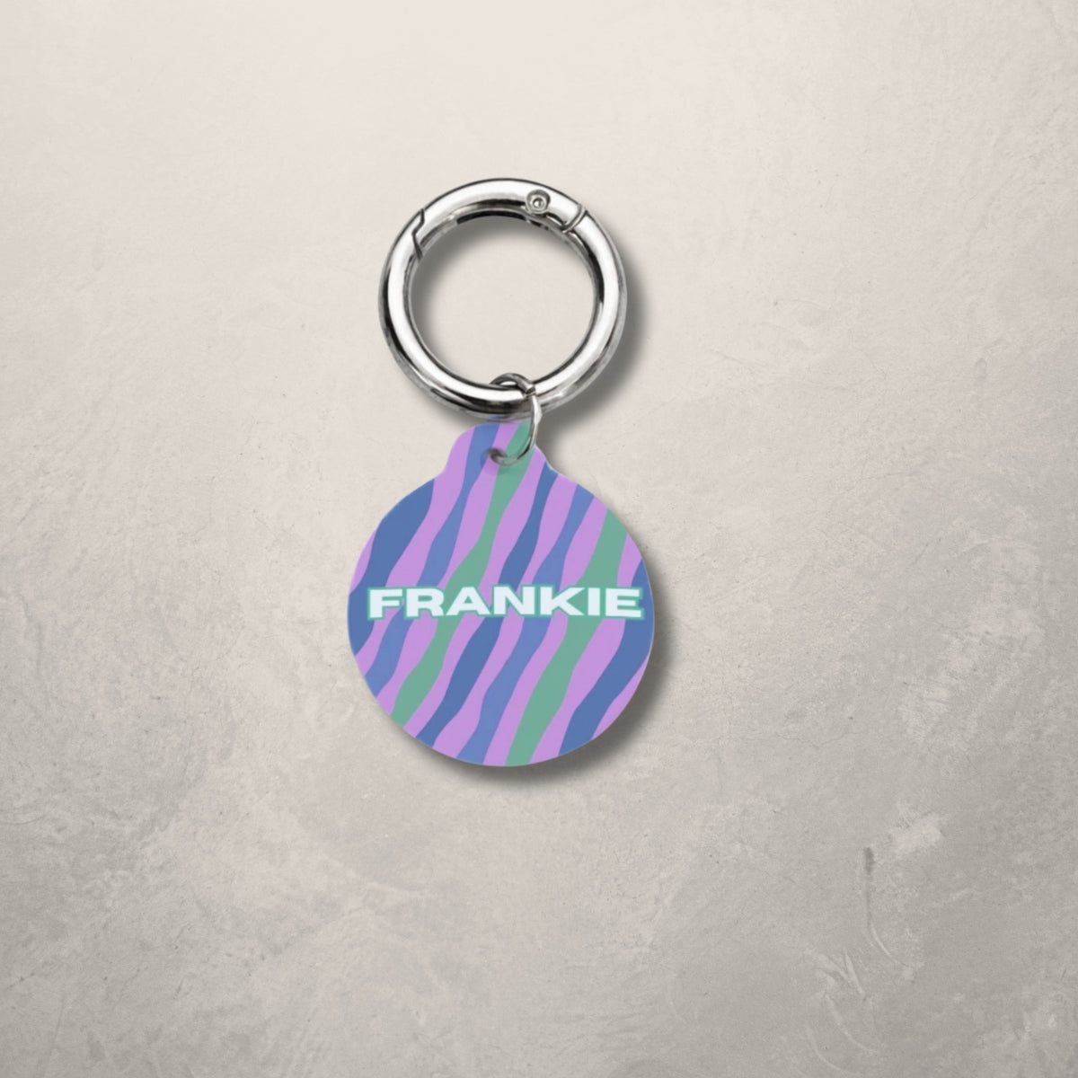 Pastel Tide Pet ID Tag