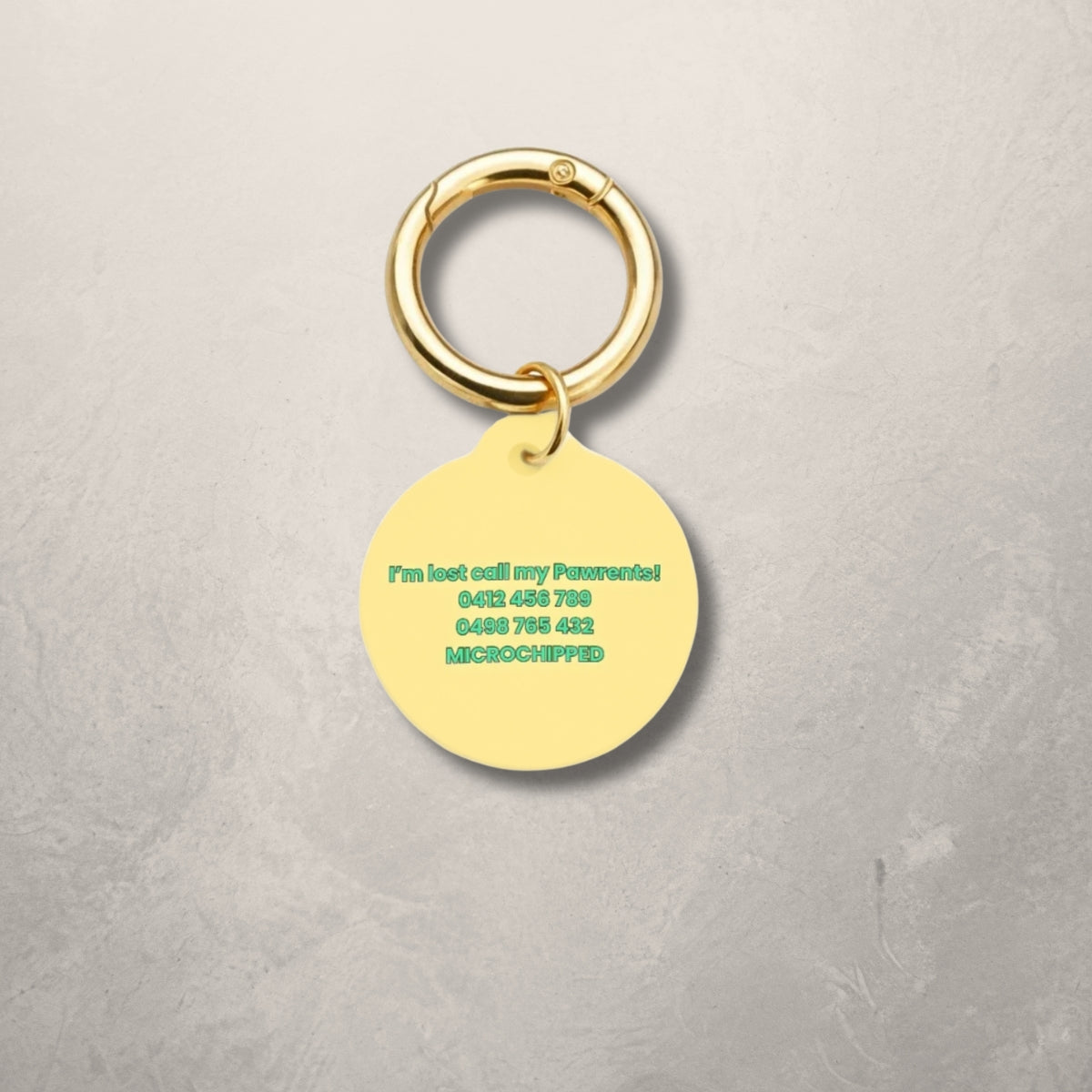 Spring Daisy Pet ID Tag