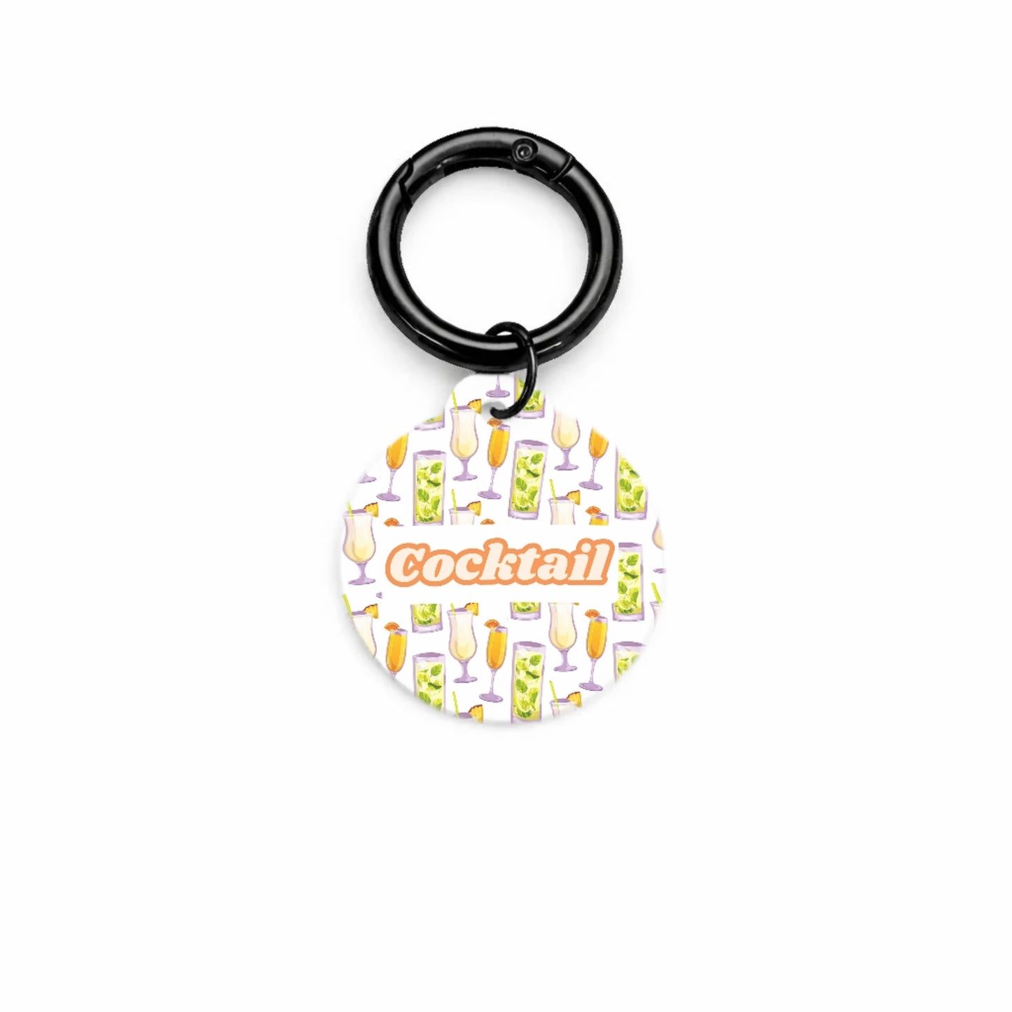 Cocktail Pet ID Tag