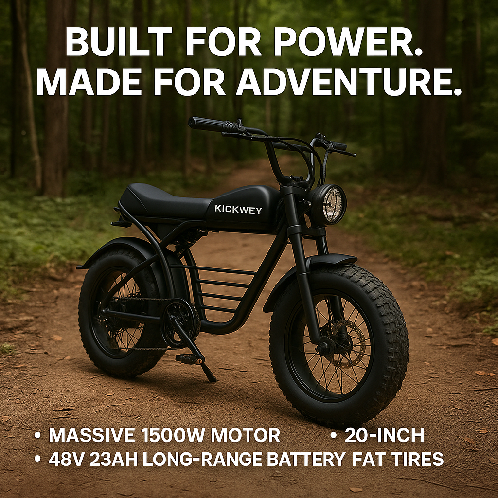 Primva Kickwey K7 1500W Electric Bike