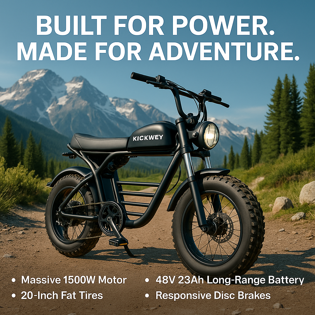 Primva Kickwey K7 1500W Electric Bike
