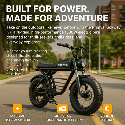 Primva Kickwey K7 1500W Electric Bike