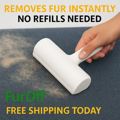 FurOff – Reusable Pet Hair Remover Roller