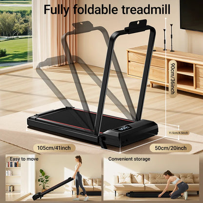Primva StridePad Pro – Foldable Walking Pad with Incline & LED Display