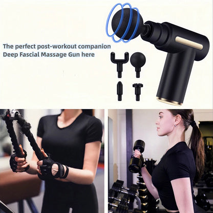 PrimvaRelief Pro Massage Gun – Smart Deep Tissue Therapy with LED Touch Display