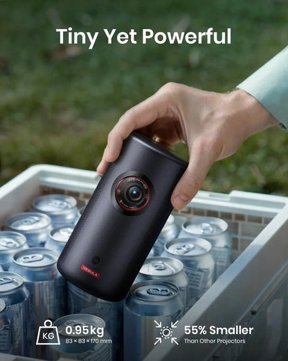 Primva LaserBeam 3 – 1080p Mini Smart Projector with WiFi & Bluetooth