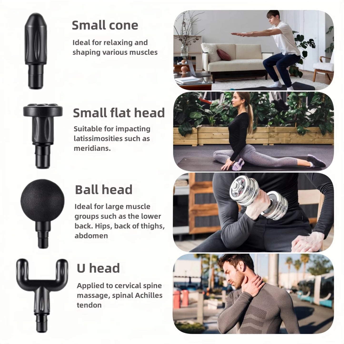 PrimvaRelief Pro Massage Gun – Smart Deep Tissue Therapy with LED Touch Display