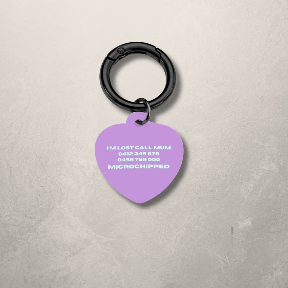 Pastel Tide Pet ID Tag