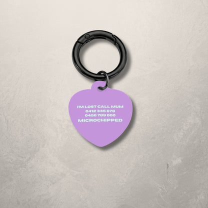 Pastel Tide Pet ID Tag
